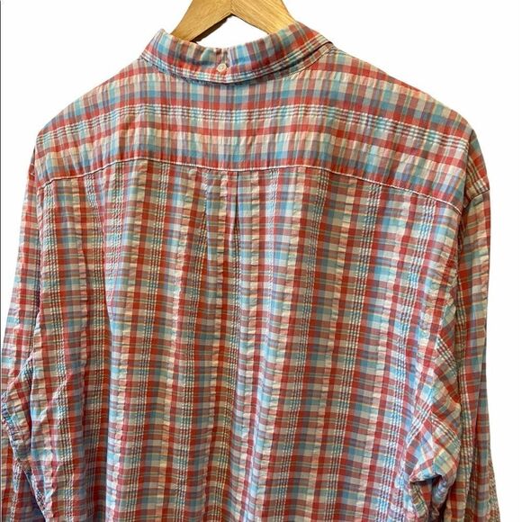 MENS OLD NAVY Plaid Slim Fit Casual Collared Shirt - Picture 5 of 8